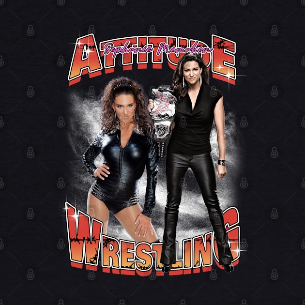 Bootleg Stephanie McMahon Wrestling Fan Art by Sakonipopart